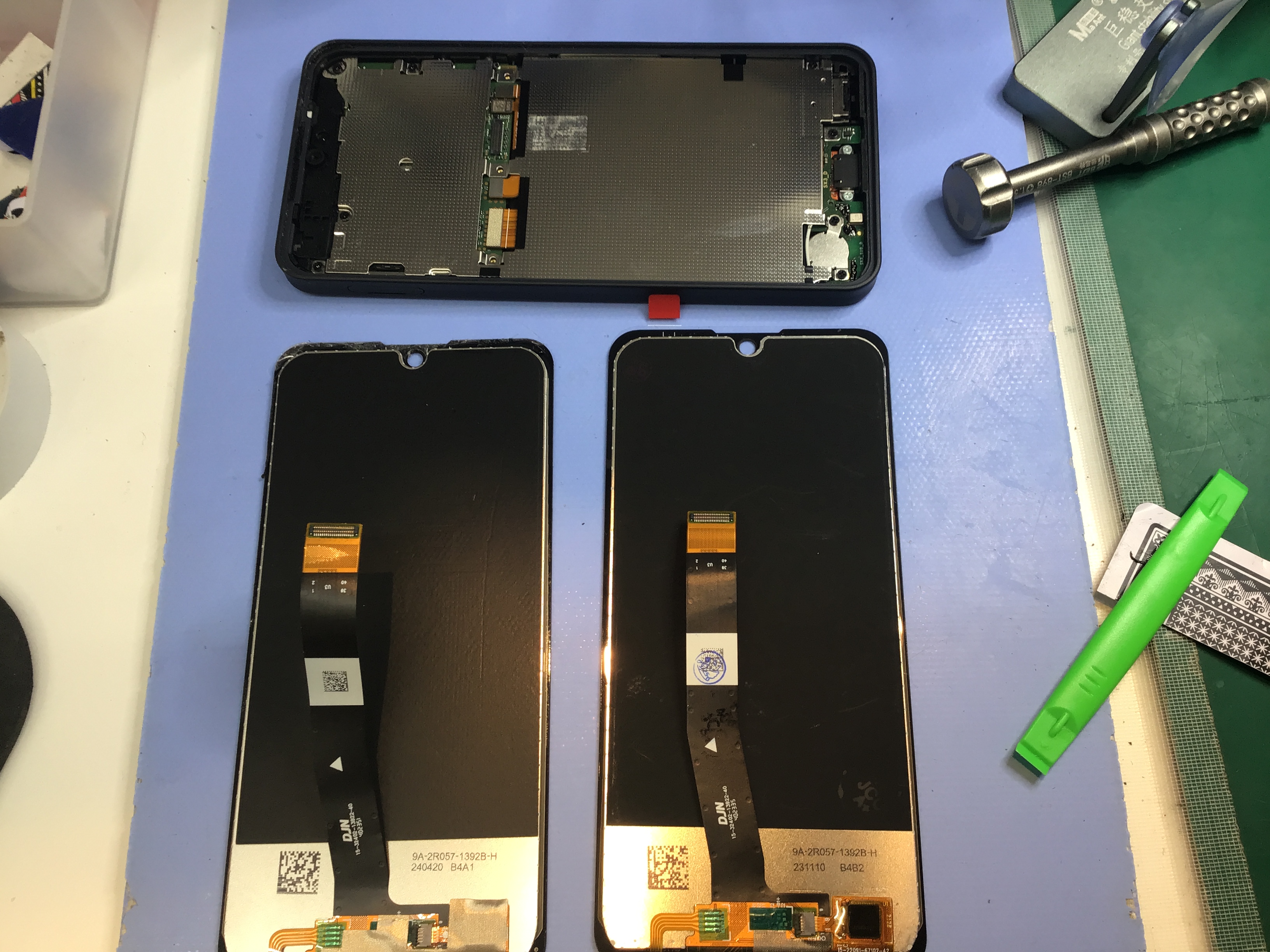 AQUOSWishの液晶交換は、データそのまま・即日修理のスマホ修理工房京王聖蹟桜ヶ丘ショッピングセンターB館店へ！